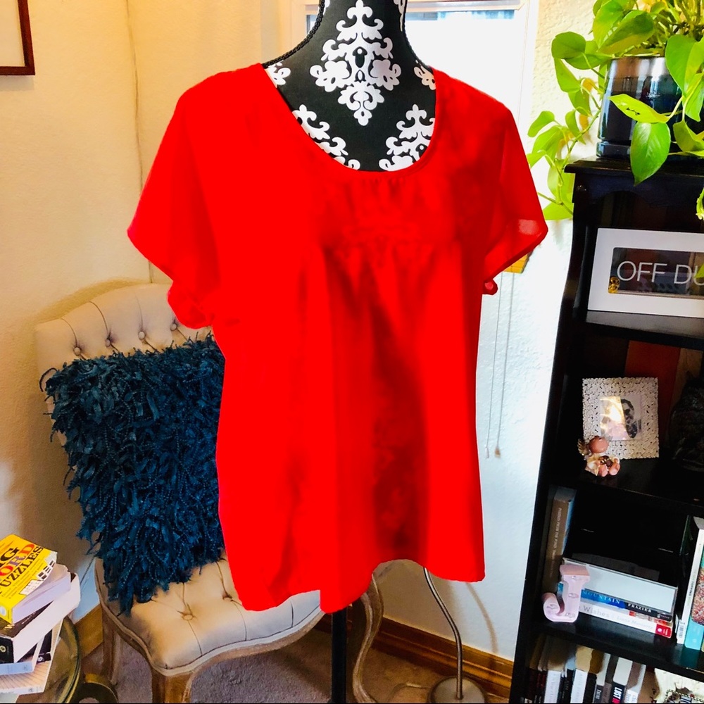 Wear With Anything Classic Red Top